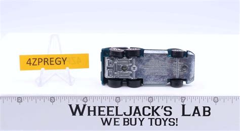 Six Shooter Aqua Redline Hot Wheels Mattel Vintage Rl Wheeljack S Lab