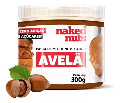 Pasta Creme Castanha De Caju Amendoim Naked Nuts Sabores Mercadolivre