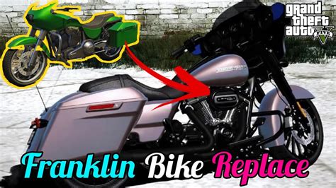 How To Replace Franklin Personal Bike Bagger Gtav Bike Mods