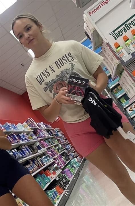 College Blonde Looking Good In Her Pink Nvgtn Shorts Short Shorts