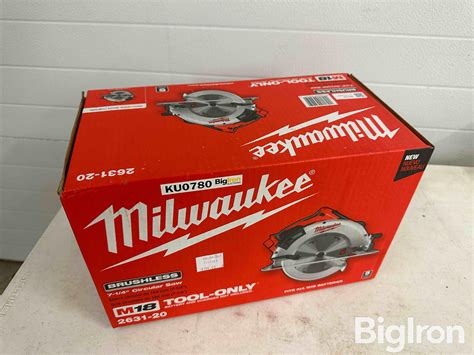 Milwaukee 7-1/4” Circular Saw BigIron Auctions