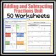 Add Subtract Fractions Simplify Unlike Denominators MORE