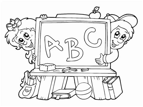 Desenhos De Escolas Para Imprimir - Desenhos de Escola para Imprimir e Colorir