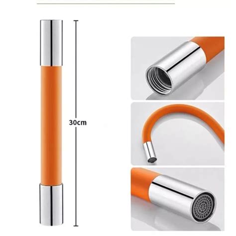 Sambungan Keran Air 50cm 30cm 20cm Berputar 360 Derajat Flexible Selang