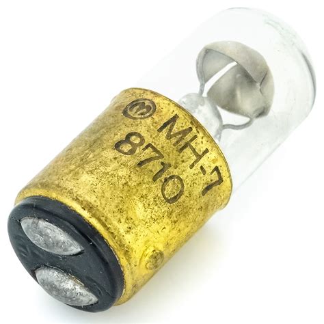 МН-7 87V(Вольт) В15d/18 Индикатор неоновый тлеющего разряда, ОД0.339. ...