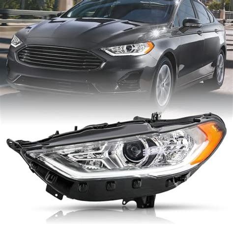 Amazon TUSDAR Projector Headlight Assembly Set With DRL Bulbs