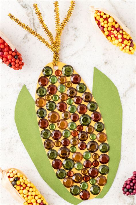 Indian Corn Craft Kids Activity Zone