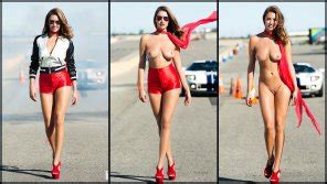 Alyssa Arce On The Track Porn Pic