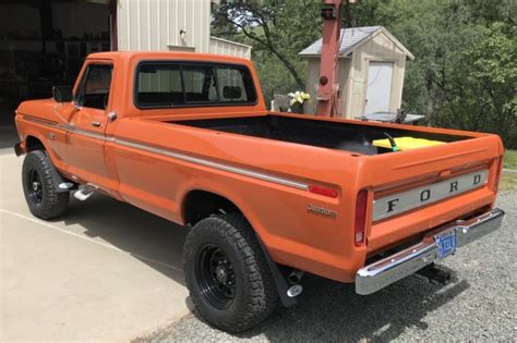 1974 Ford F 250 Custom 4x4 Pickup For Sale On Bat Auctions Sold For 30750 On January 14