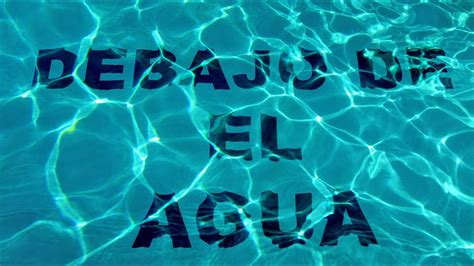 Texto Debajo Del Agua Photoshop Tutorial Youtube