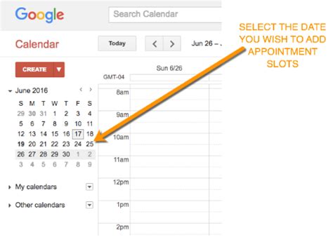 Create Bookable Appointment Slots In Google Calendar