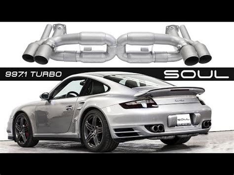 Porsche Turbo Competition X Pipe Exhaust System Soul