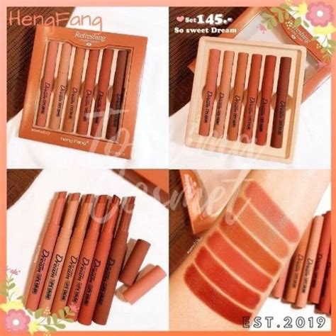 Jual Paket Lipstick Color Nude Soft Refreshing Matte Color Tanako Shopee Indonesia