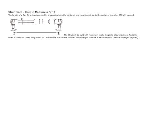 how to measure and install gas struts