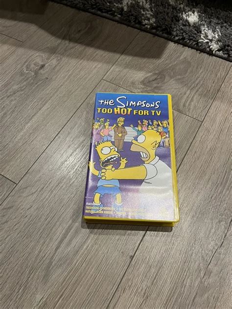 The Simpsons Too Hot For Tv Vhs Video Picclick Uk