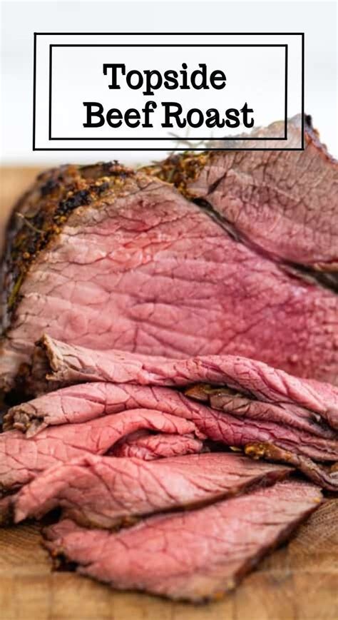 TOPSIDE BEEF ROAST | Roast beef, Topside beef, Roast beef recipes