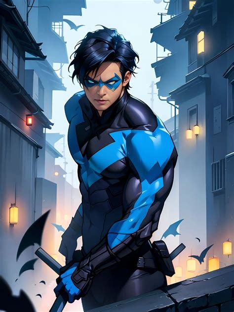 pinterest dc comics heroes nightwing  batgirl superhero art