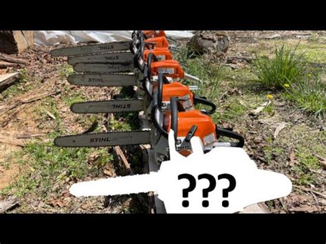 COMPLETE and HONEST Review of STIHL Chainsaw lineup - YouTube