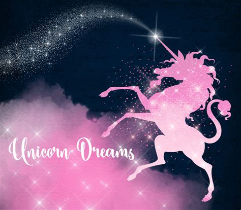 Unicorn Dreams Clipart By Digital Curio | TheHungryJPEG