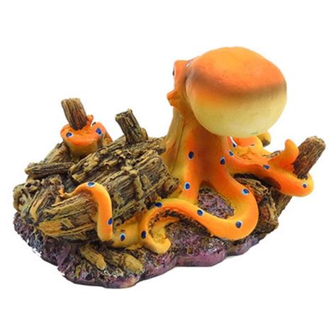 Simulation Octopus Fish Tank Aquascape Aquarium Decoration Ornament