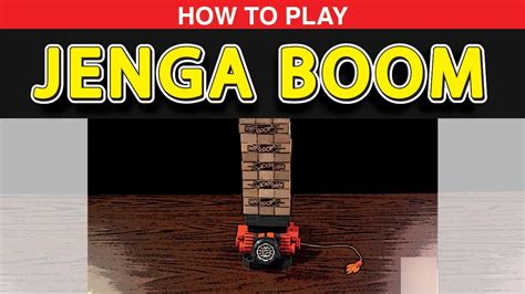 How To Play Jenga Boom Youtube