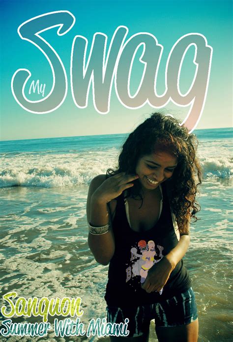 Sanquon Covers My Swag Magazine - Planet of the Sanquon