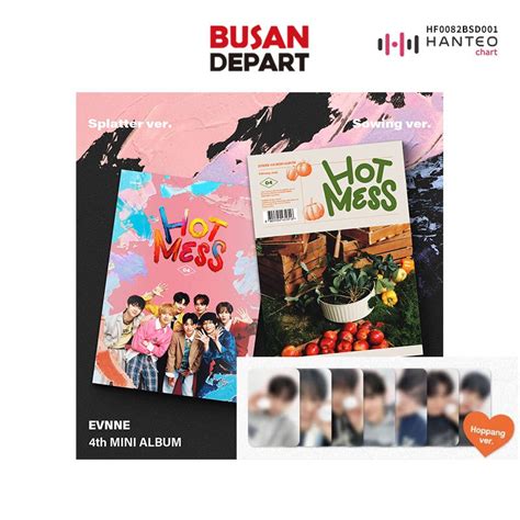 Signed Album Evnne Th Mini Album Hot Mess