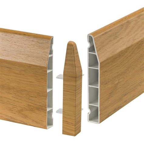 Oak Chamfered Skirting Board External Corners 100mm