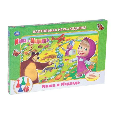 Knigi-janzen.de - Настольная игра "Маша и Медведь" | Купить в интернет ...