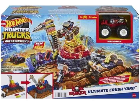 Pista Hot Wheels Monster Truck Arena Demolição Mattel Frete grátis