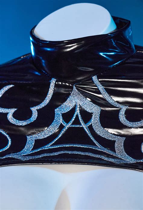 Halloween N Automata Dress And Gloves With Thigh Socks B Derivative Punk Sexy Lingerie Top