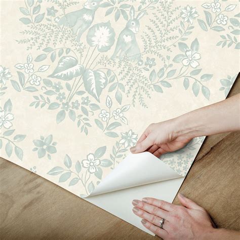 Cottontail Toile Premium Peel + Stick Wallpaper Roll – Laurel Mercantile