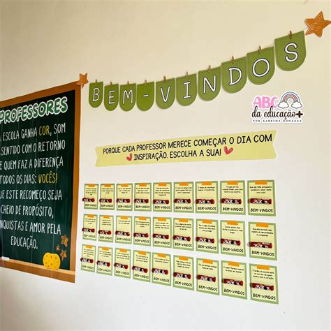 Painel De Boas Vindas Para Professores - Painel de Boas-Vindas para Professores — Volta às Aulas – Prof ...