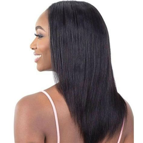 Shake N Go Naked Nature Human Hair Wet Wavy Tru U Part Wig