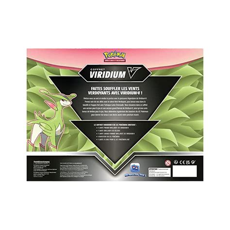 Pokémon Coffret Viridium V 4 Boosters