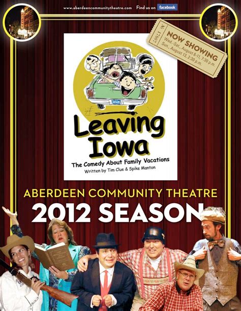 Program - Aberdeen Community Theatre