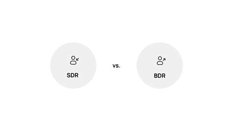SDR vs BDR: What’s the difference?