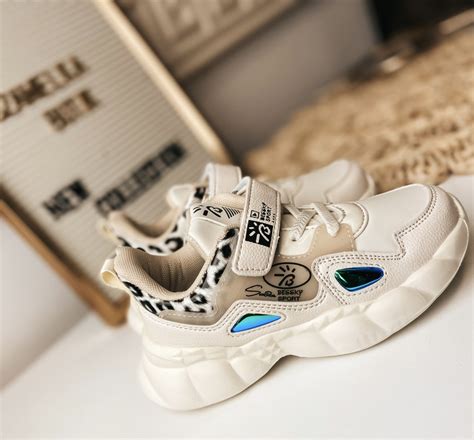 sneakersy dziecięce SIMBA nude Szamelka