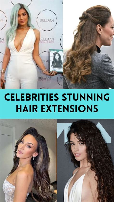 Secrets Behind Celebrities Stunning Hair Extensions | Celebrities ...