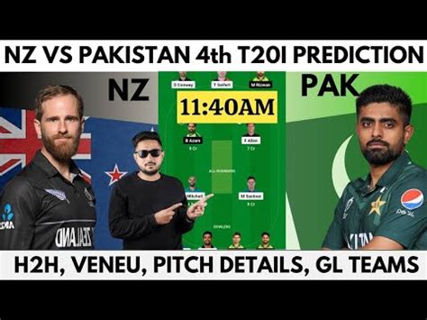 Nz Vs Pak Dream Prediction Nz Vs Pak Th T Dream Team Today