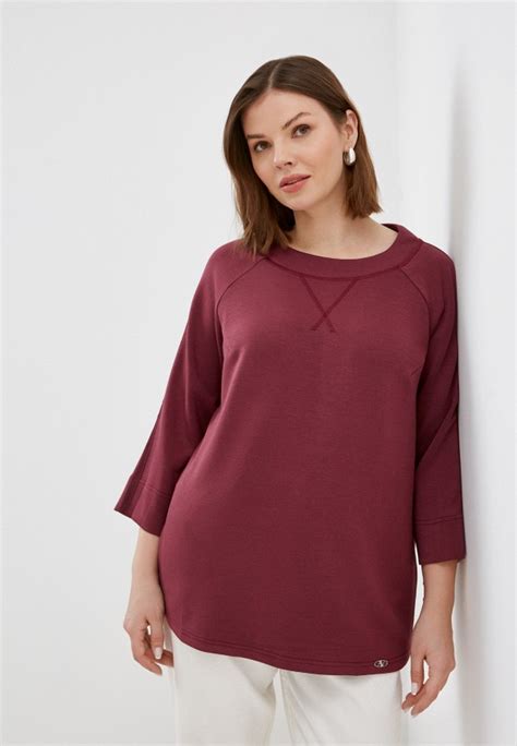 Свитшот Averi, цвет: бордовый, MP002XW0ASYE — купить в интернет ...