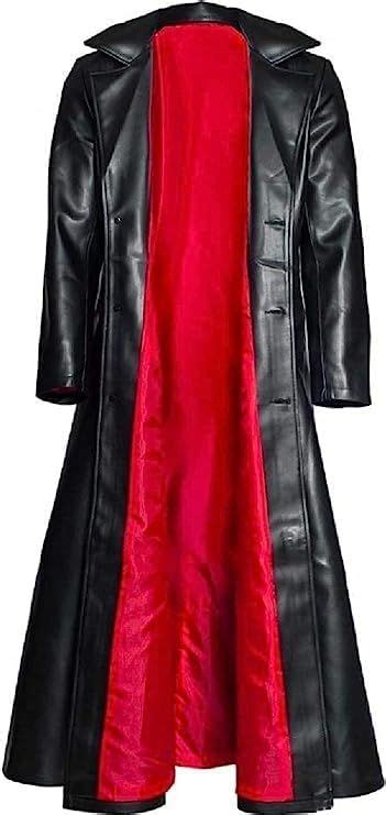 Wesley Snipes Blade Trinity Leather Long Trench Coat L 46 Leather