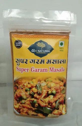 Geo Natural Super Garam Masala Packet At Rs 45 Pack In Raipur ID