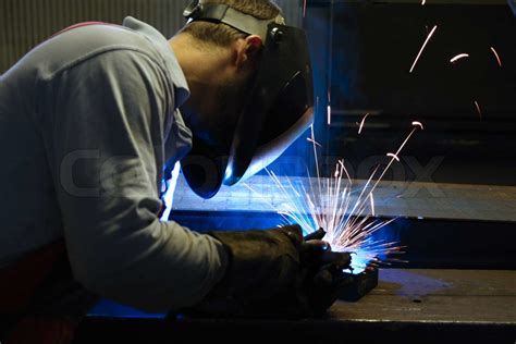 Welding In Protective Atmosphere Of Gases Mag Metal Active Gas Stock Image Colourbox