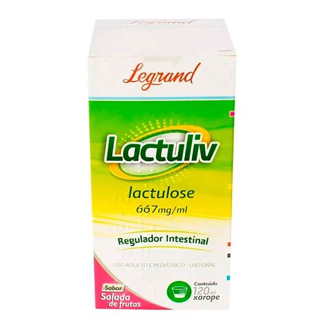 Lactuliv Xarope 120ml Bemol Farma