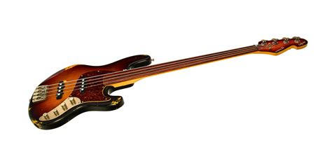 Sandberg California II TT Fretless Hardcore Aged 3 Tone Sunburst 43677