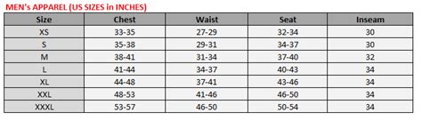 Youth Clothing Size Chart - Greenbushfarm.com