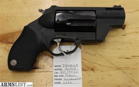 ARMSLIST For Sale Taurus Judge Public Defender Poly