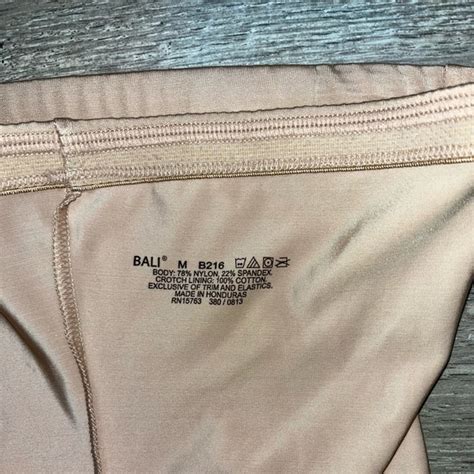 Bali Intimates Sleepwear Bali High Waisted Shapewear Nude M Bali High Waisted Control