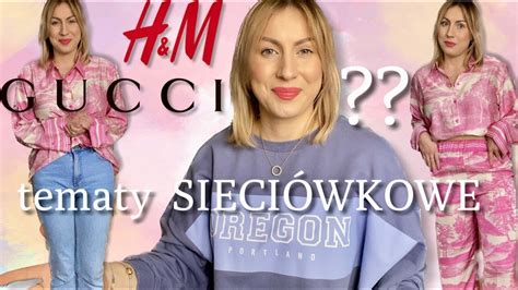 GUCCI W H M TRY ON HAUL MIERZYMY NOWOŚCI SHOP WITH ME ZARA YouTube